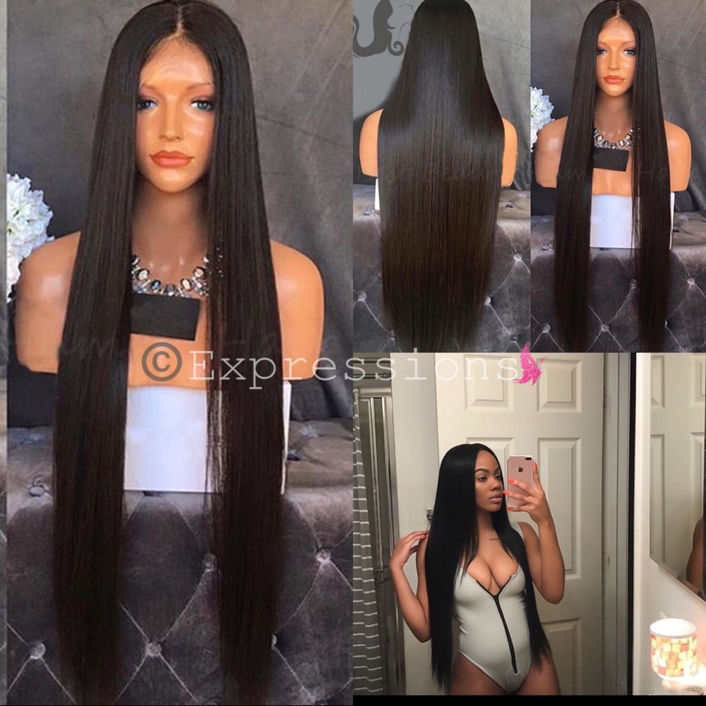 Long Straight Lace Front Wig